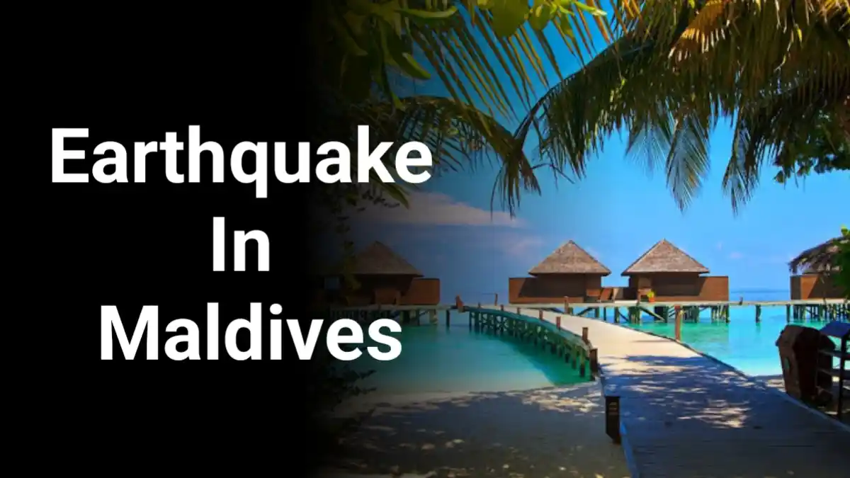 Earthquake in Maldives