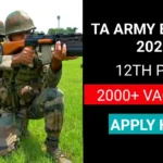 TA Army Bharti 2025