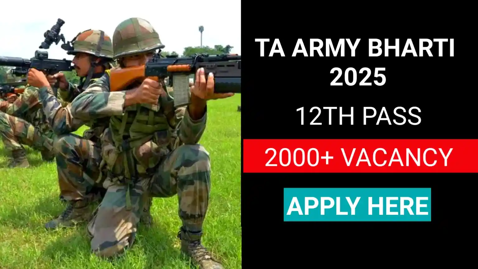 TA Army Bharti 2025