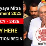 Bihar Nayay Mitra Recruitment 2025