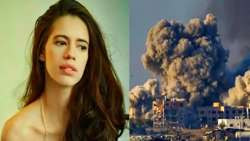 Actress Kalki Koechlin’s Emotional Reaction to Israel’s Gaza Airstrikes Killing Over 400