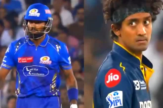 Hardik Pandya & Sai Kishore’s Fiery Clash in GT vs MI Match