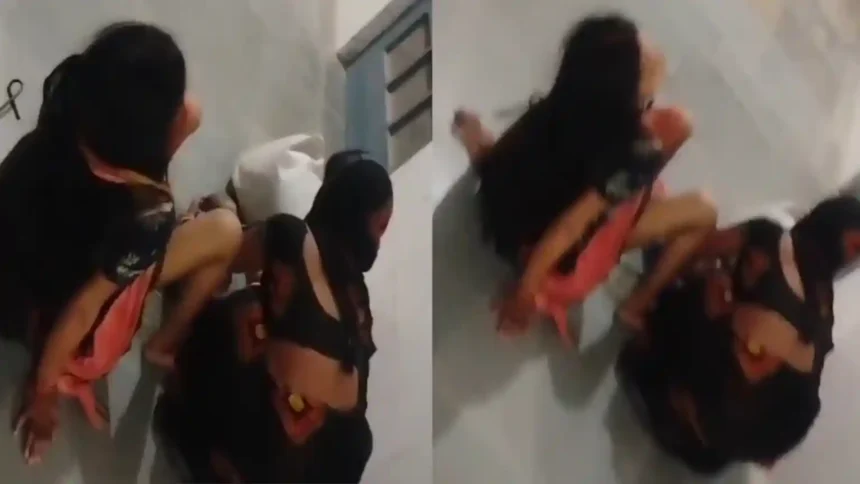 a woman was forced to give birth on the floor in a government hospital in UP